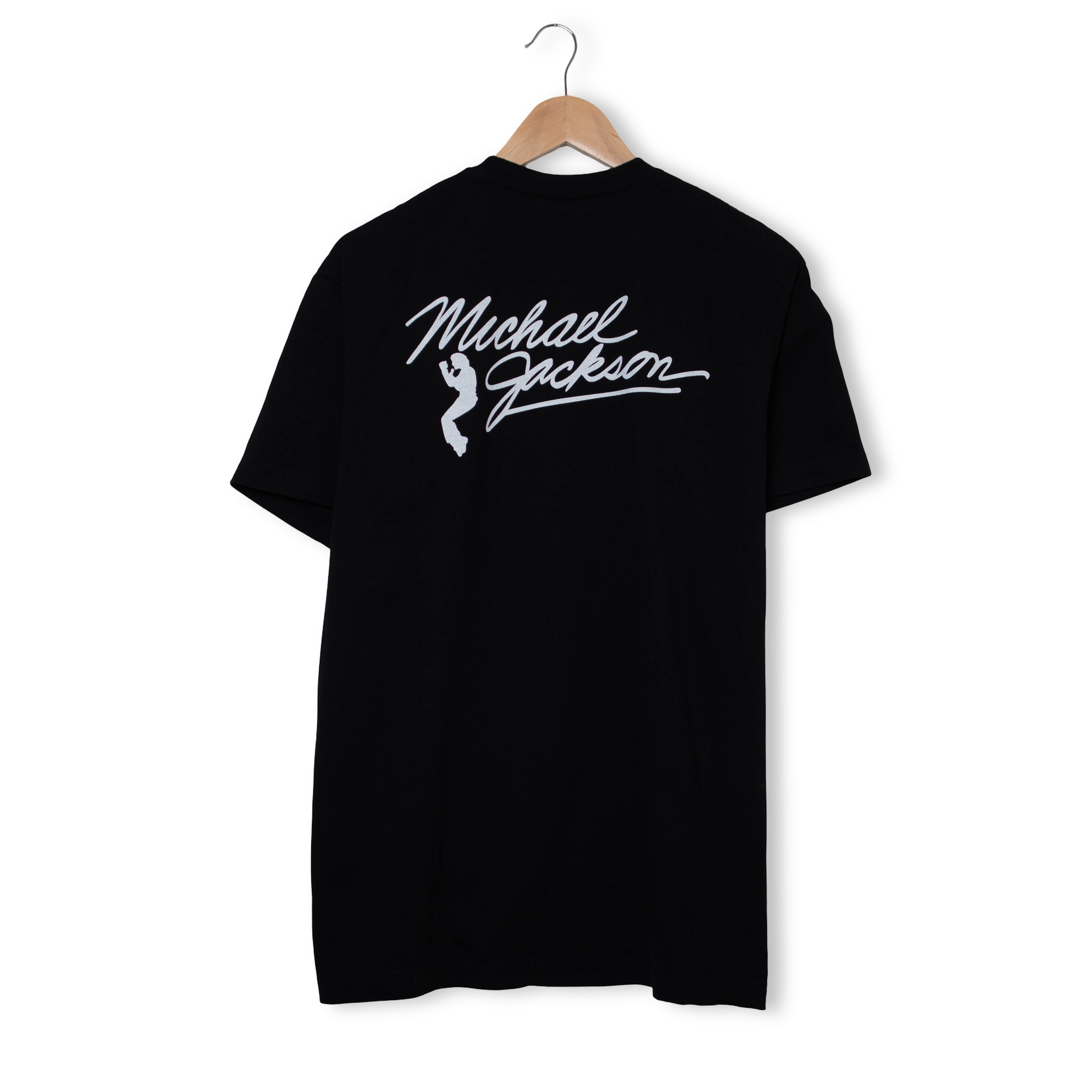 Vintage Michael Jackson graphic print black T shirt - Size XL