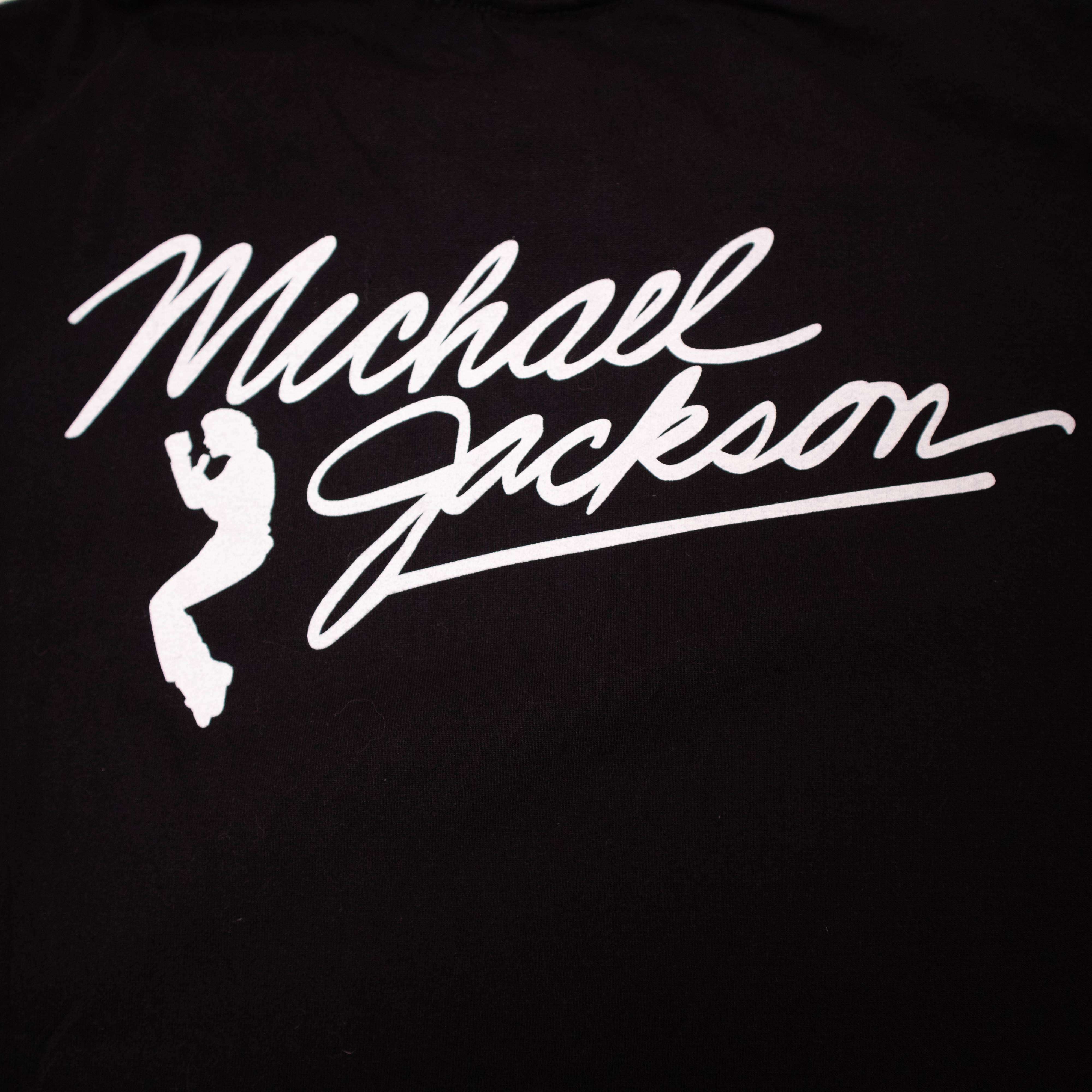 Vintage Michael Jackson graphic print black T shirt - Size XL