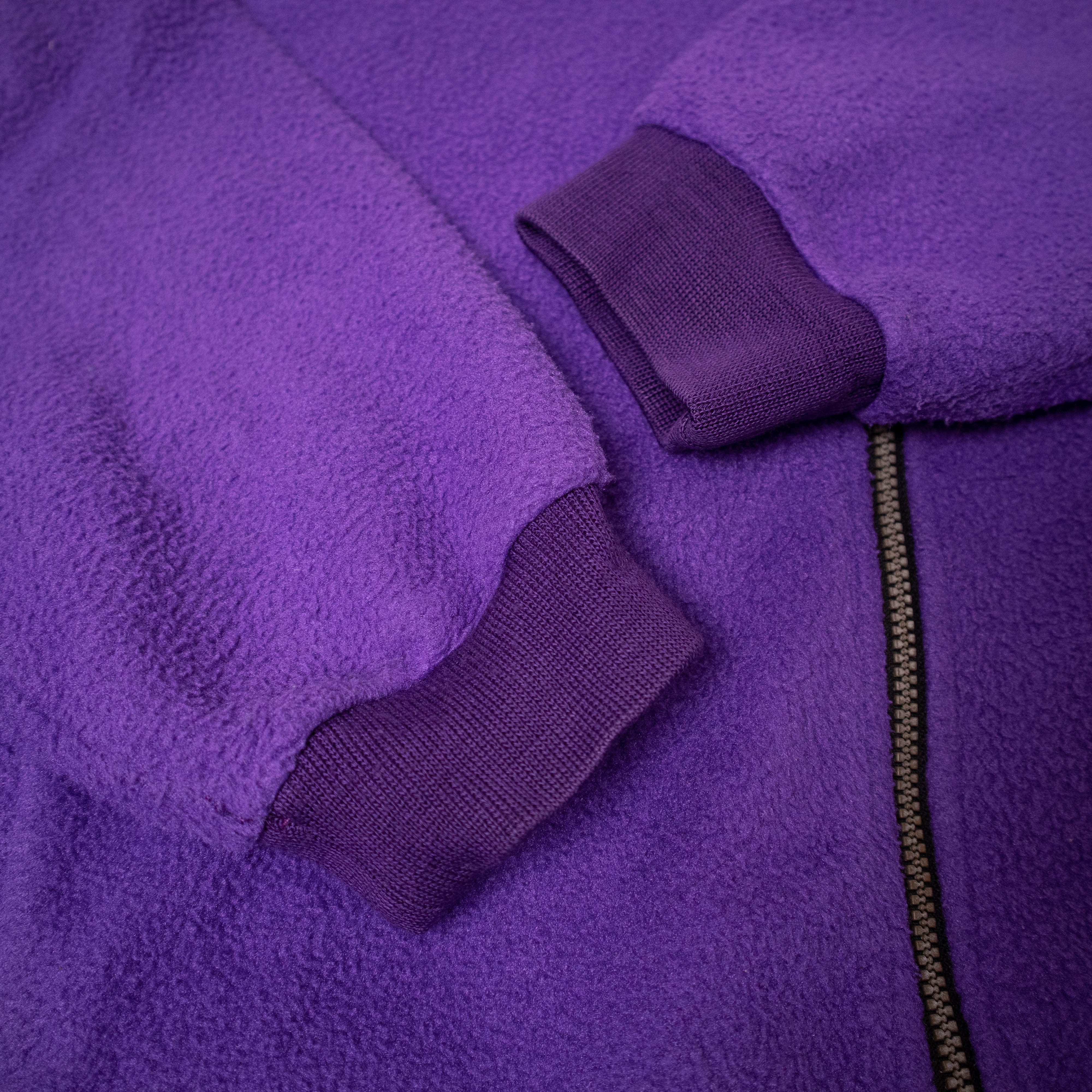 Vintage 80/90s purple and brown Fleece - Size XL