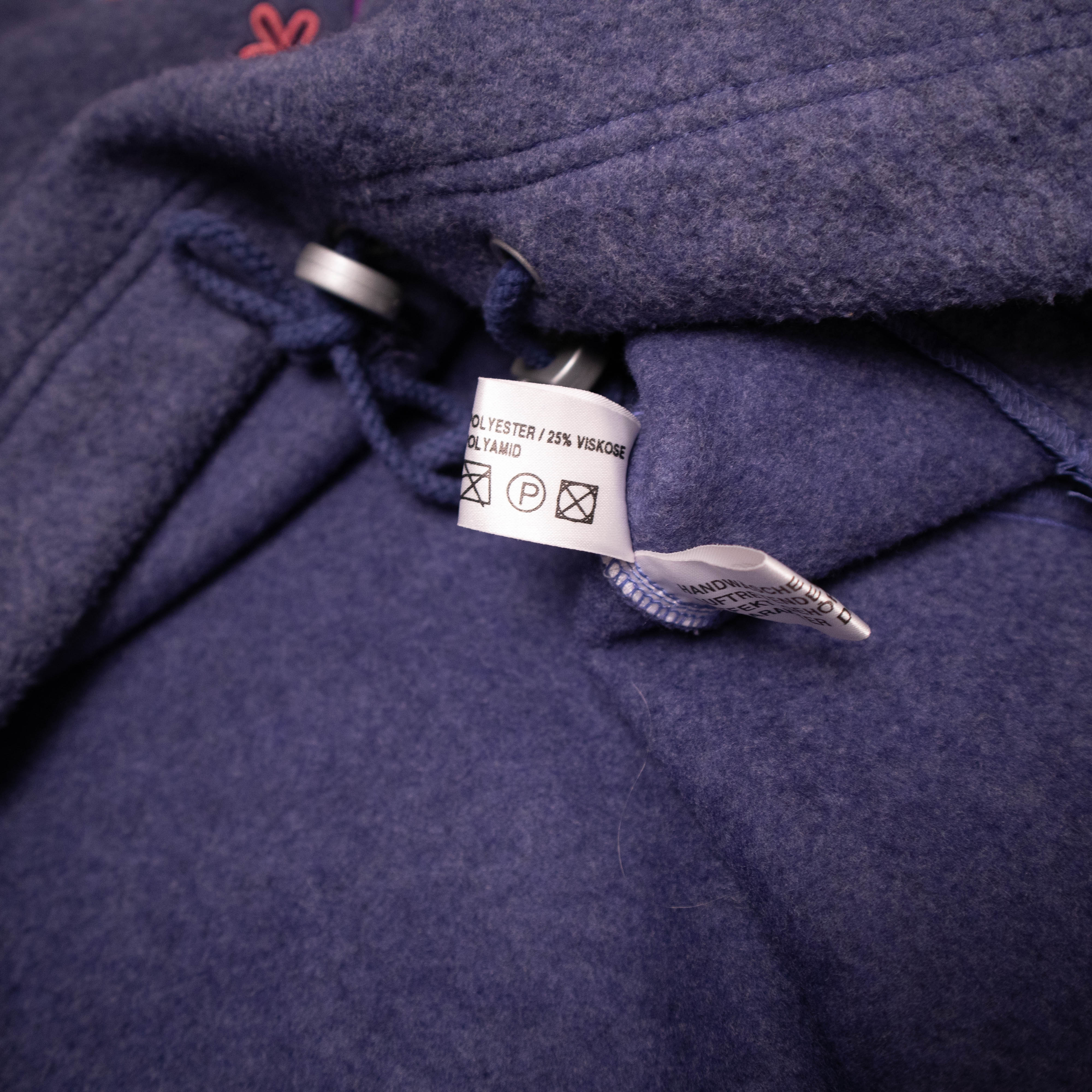 Vintage 80/90s Purple abstract geometric Fleece - Size XL/XXL