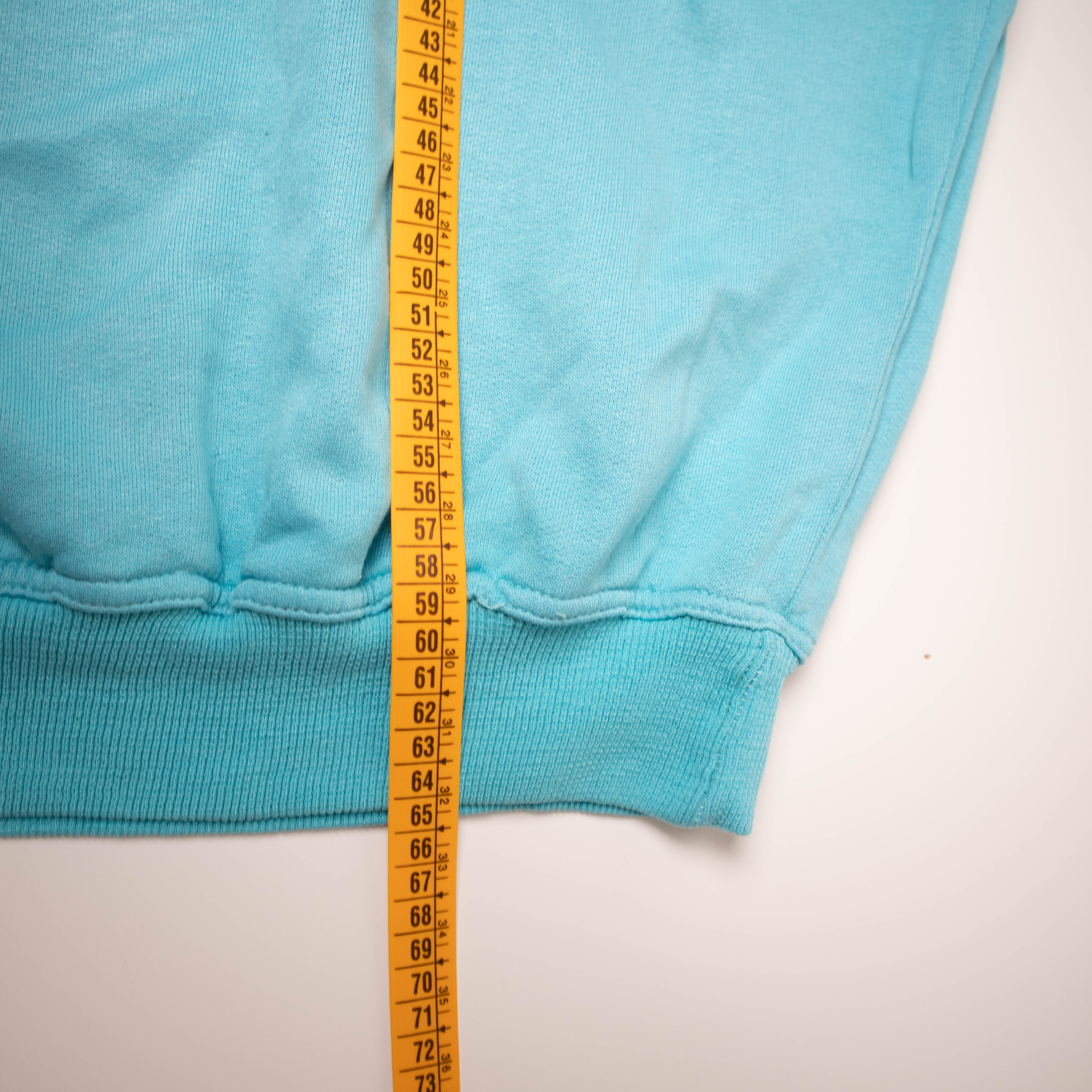 Vintage 80s 90s blue printed Sweatshirt - Size L