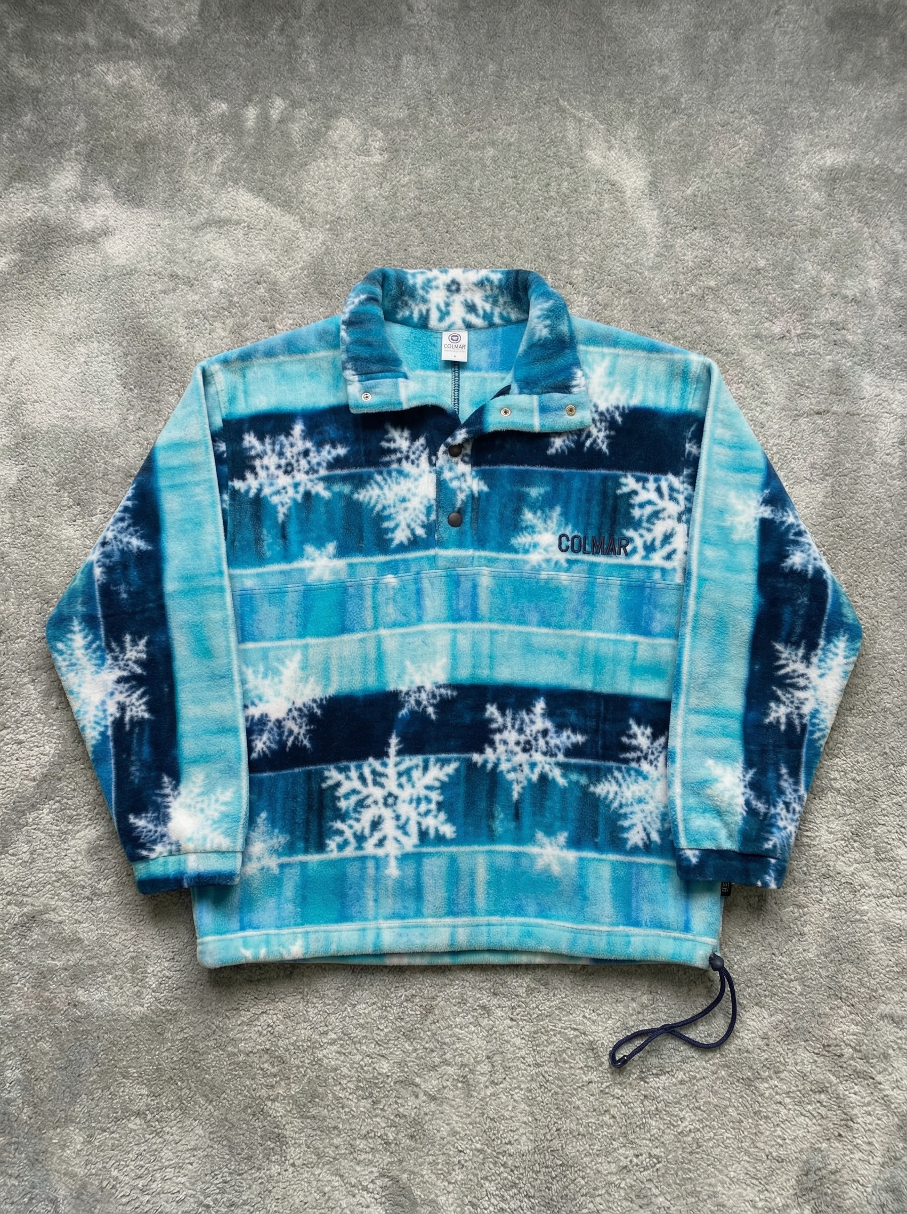 Vintage 80/90s blue Colmar Winter Fleece - Size M